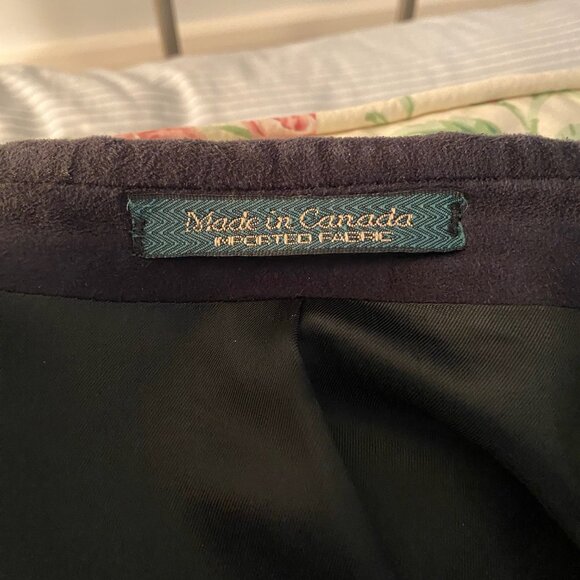 Men's micro fiber (faux suede) sport jacket - Picture 4 of 5